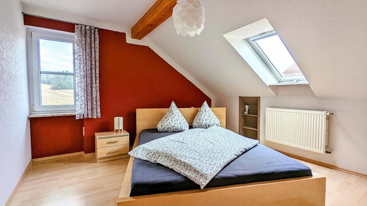 Ferienwohnung Schwalbennest Am Igelsbachsee Absberg Exterior foto